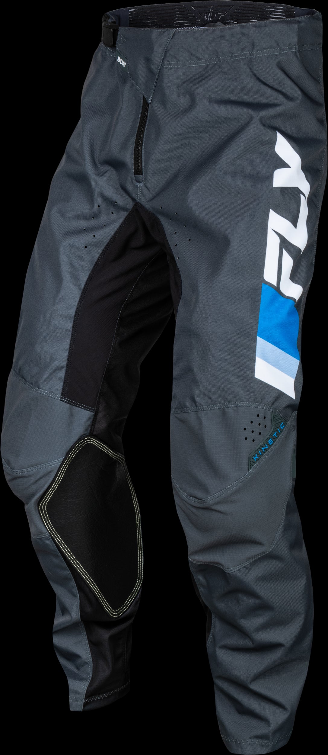 Fly Racing Kinetric Prix MX Pants (Blue/Charcoal/White)