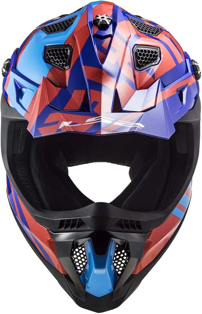 LS2 MX-Off Road Subverter Evo Gammax Helmet (Gloss Red Blue)