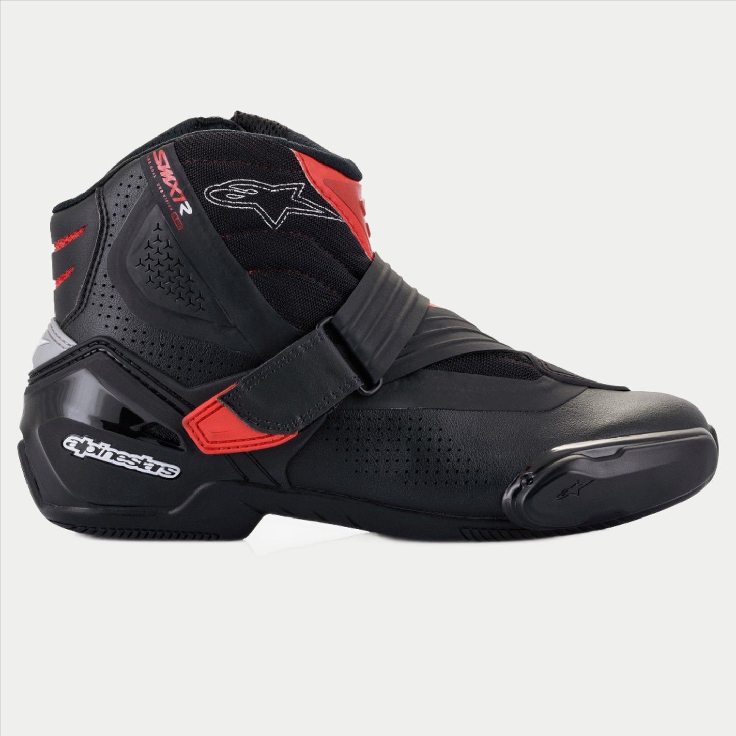 Alpinestars SMX-1 R V2 Vented Boots (Black / Red)