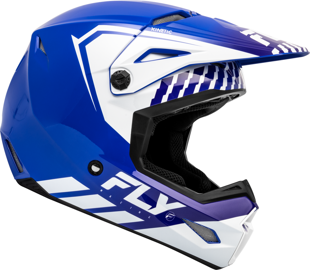 FLY Racing Adult Kinetic Menace Helmet (Blue/White)