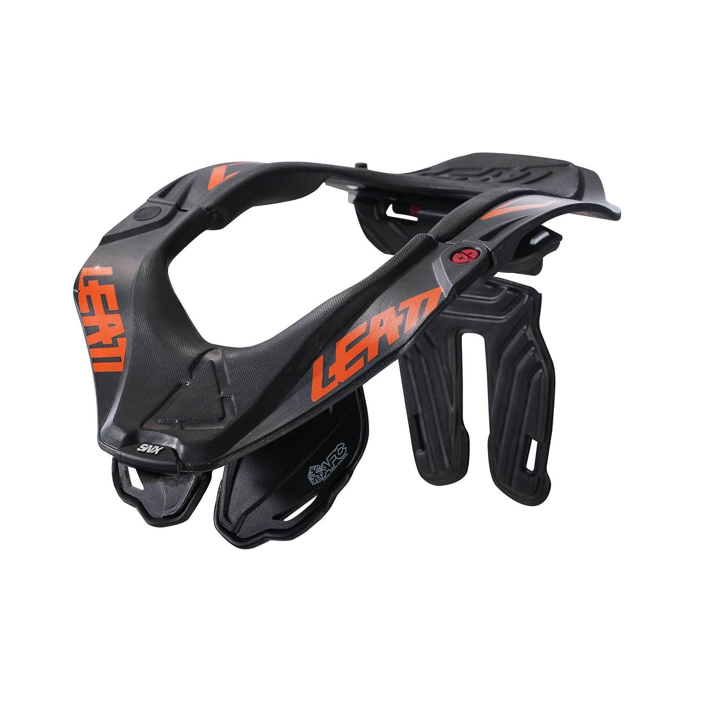 Leatt SNX 5.5 Neck Brace (Black/Orange) - Small/Medium