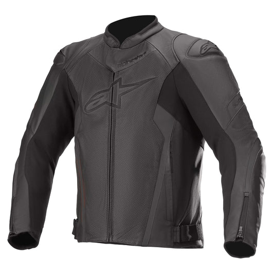 Alpinestars Faster V2 Airflow Motorcycle Jacket (Black/Black) Size 60