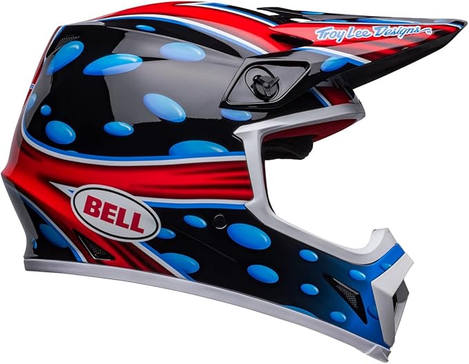 BELL MX-9 MIPS Adult Dirt Helmet (McGrath Showtime 23 Gloss Black/Red) - 2XL