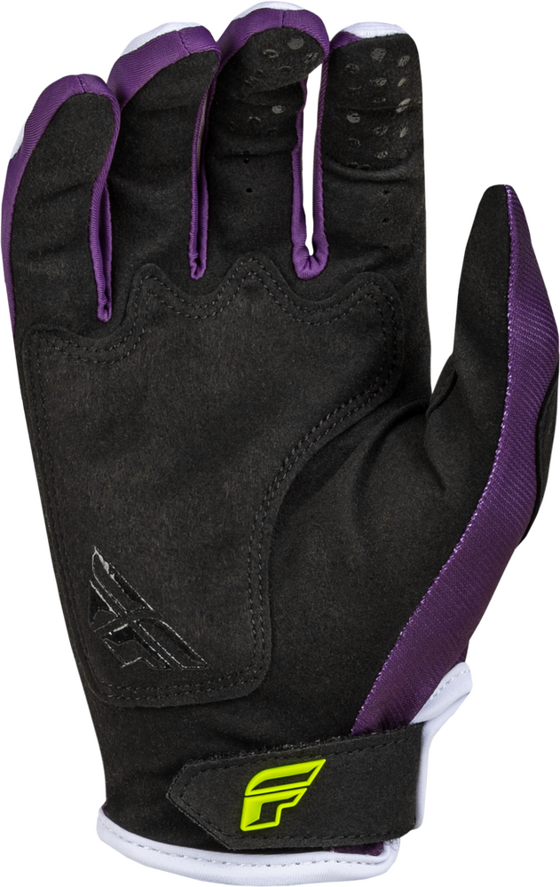 Fly Racing 2024 Adult Kinetic Reload Gloves (Deep Purple/White/Hi-Vis) - XS