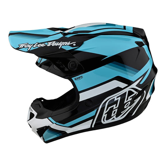 Troy Lee Designs GP Adult Motocross Helmet (Apex Water / Charcoal)