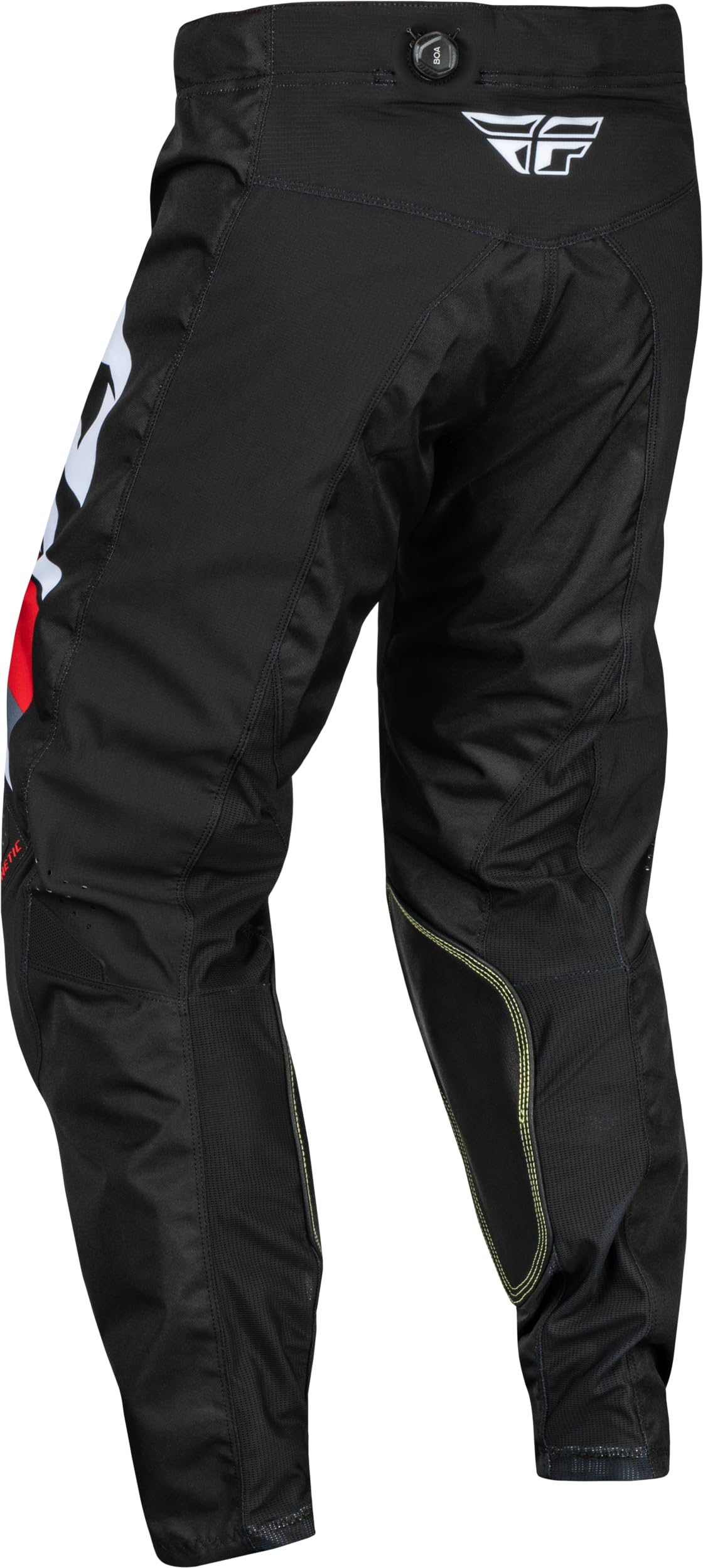 Fly Racing Kinetric Prix MX Pants (Red/Grey/White)