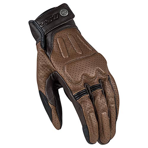 LS2 Helmets Rust Glove (Brown - 2X-Large)