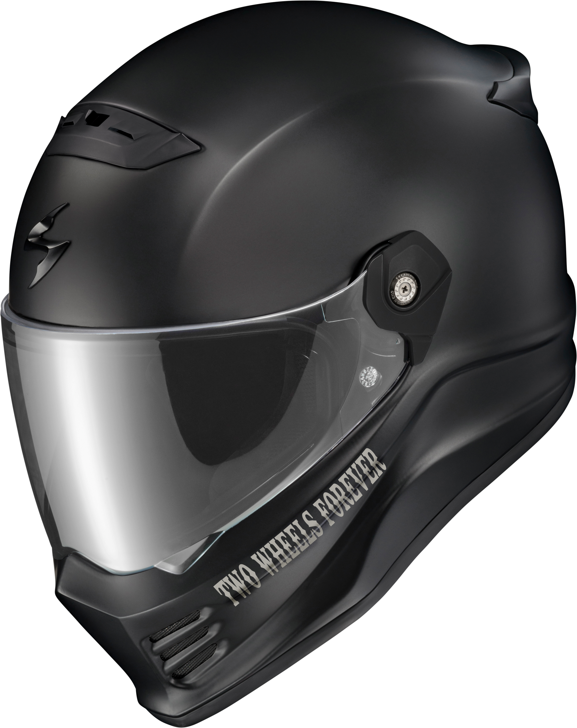 Covert Fx Full Face Helmet Vtwin Visionary Matte Black Xl