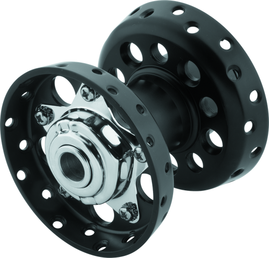 Bikers Choice 36-66 Big Twin Black Star Hub With Cone Style Bearing