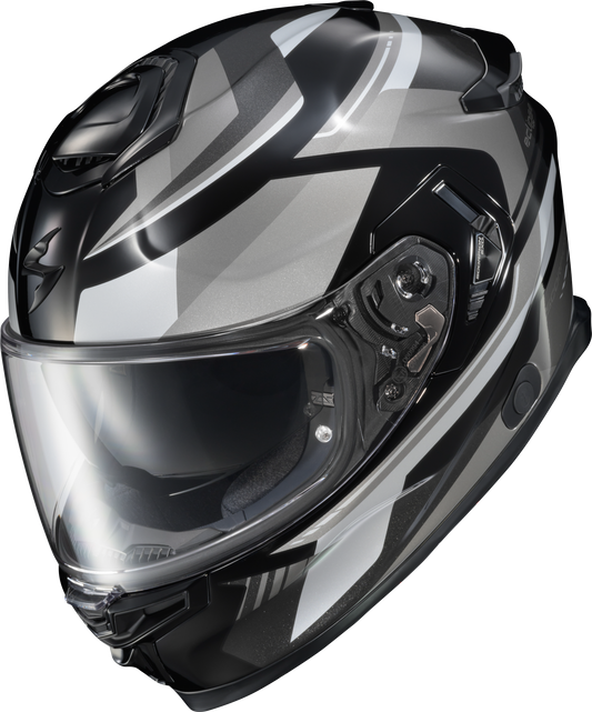 Scorpion EXO Eclipse Full Face Helmet - Lunar White/Black (Part Number: ECL-1116) - XL