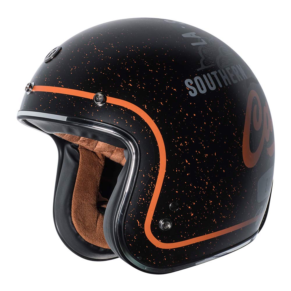 TORC 3/4 Helmet (Flat Black West Coast)