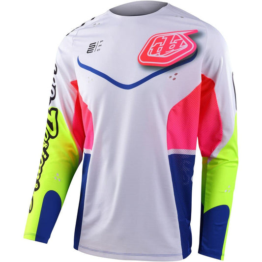 Troy Lee Designs 2023 Youth GP Pro Jersey - Radian (MEDIUM) (WHITE/MULTI)