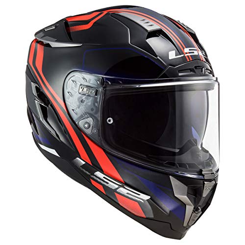 LS2 Challenger GT Propeller Full Face Street Helmet (Red / Blue)