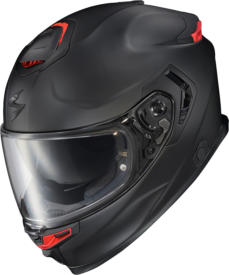 SCORPION EXO Eclipse Full Face Helmet Matte Black ECL-0102 XS