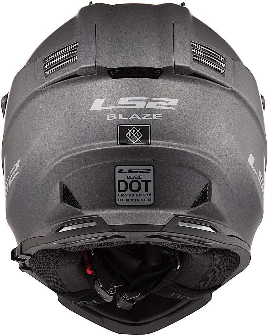 LS2 Blaze Adventure Helmet (Matte Titanium) - XS