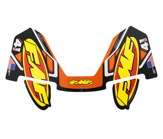 FMF Racing 4.1 Colorways 2020 Logo Kit - Orange