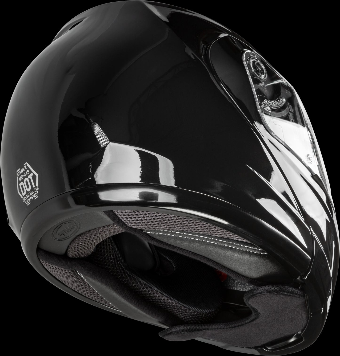 GMAX MD-04S Modular Snow Helmet w/ Electric Shield (Black)