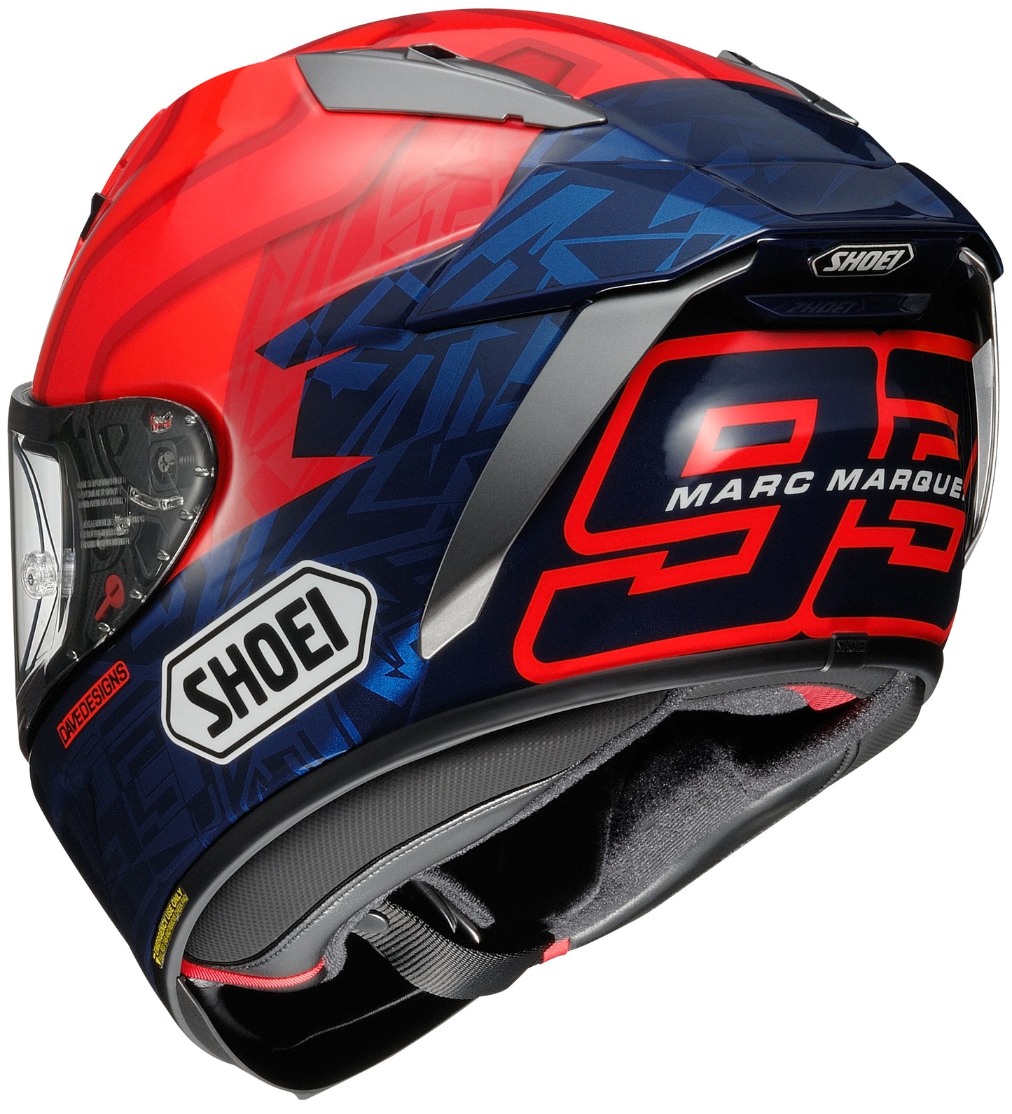 Shoei X-Fifteen Marquez 7 (TC-1 Red/Blue) - XL (USED)