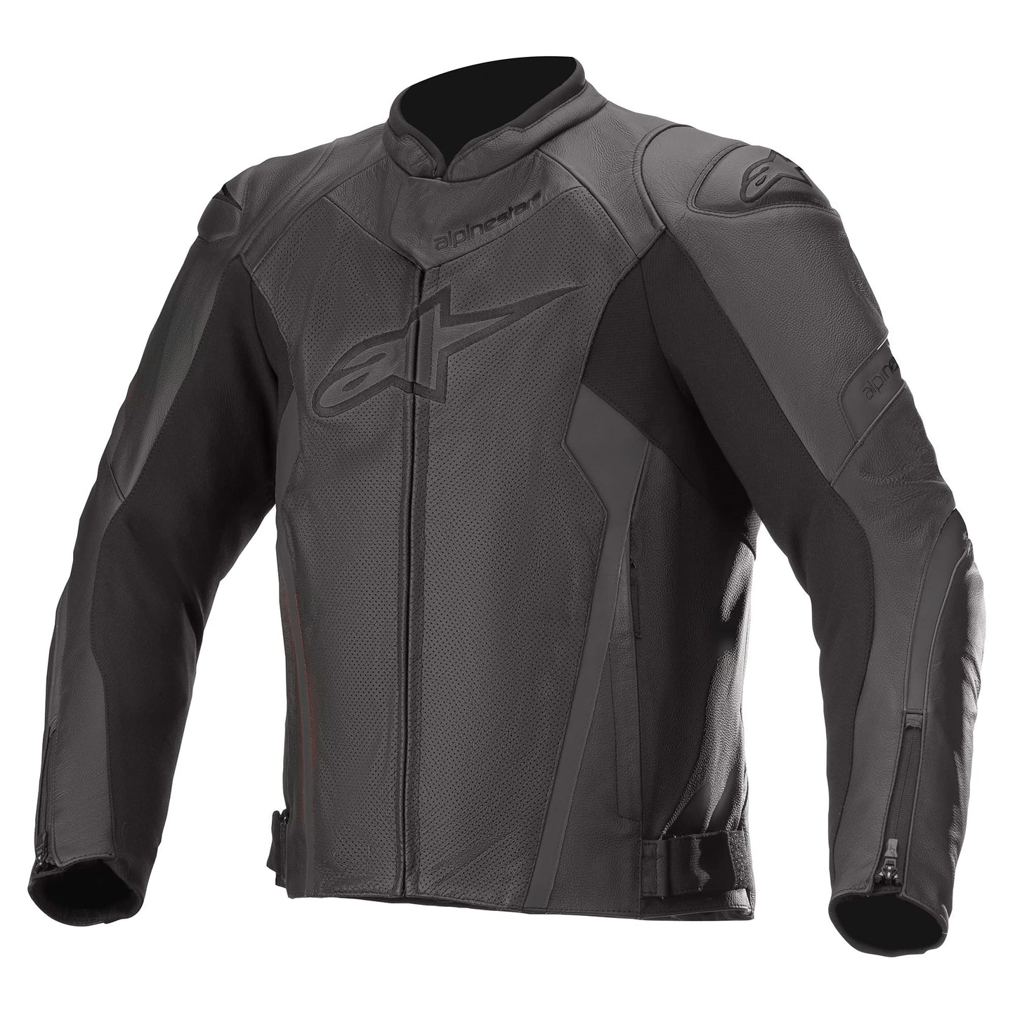 Alpinestars Faster V2 Airflow Motorcycle Jacket (Black/Black) Size 50