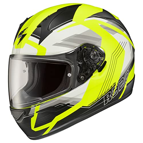 ScorpionEXO R320 Helmet (Hudson Hi-Vis) - Medium