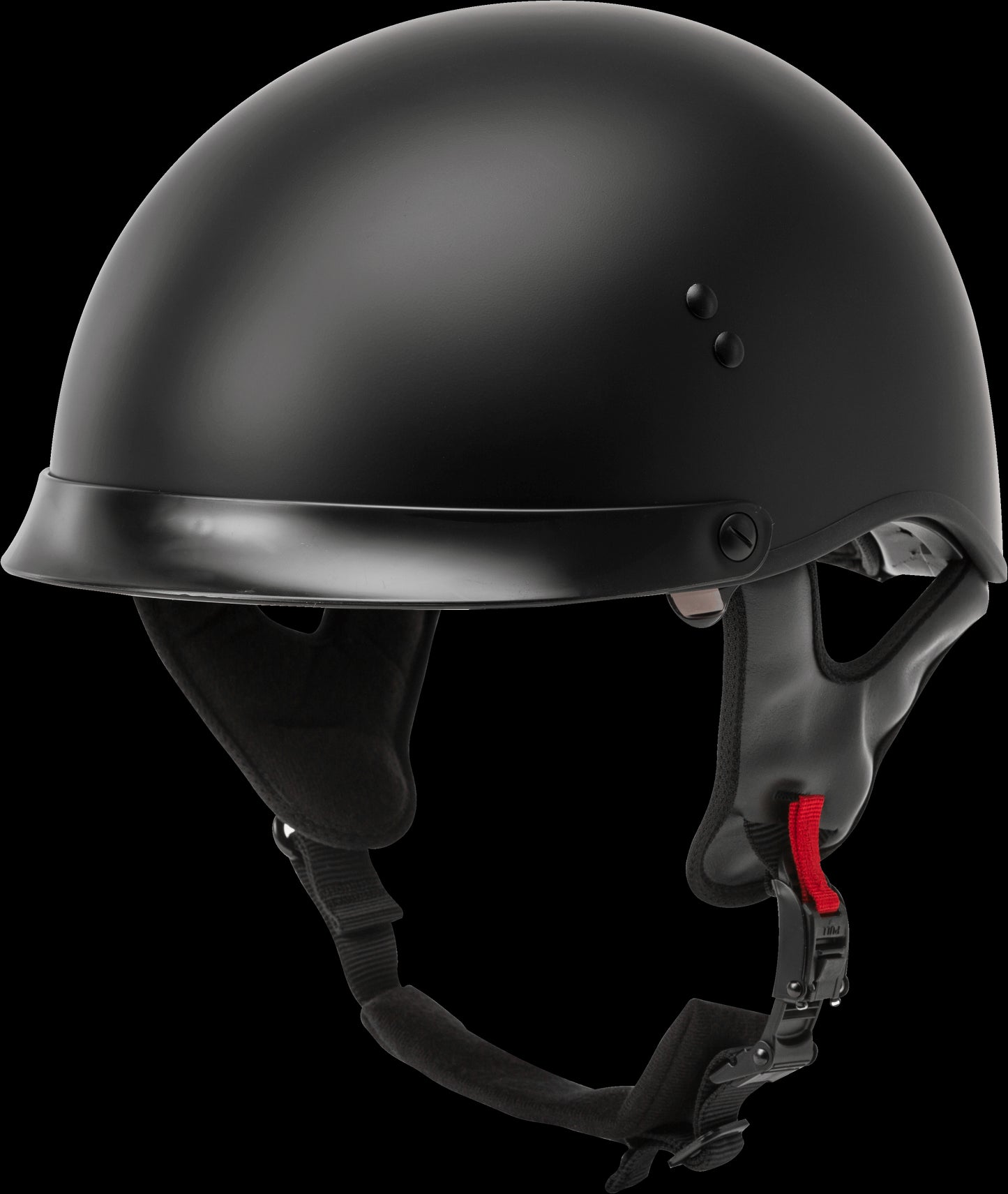 GMAX HH-65 Full Dressed Half Helmet (Matte Black) - XXL