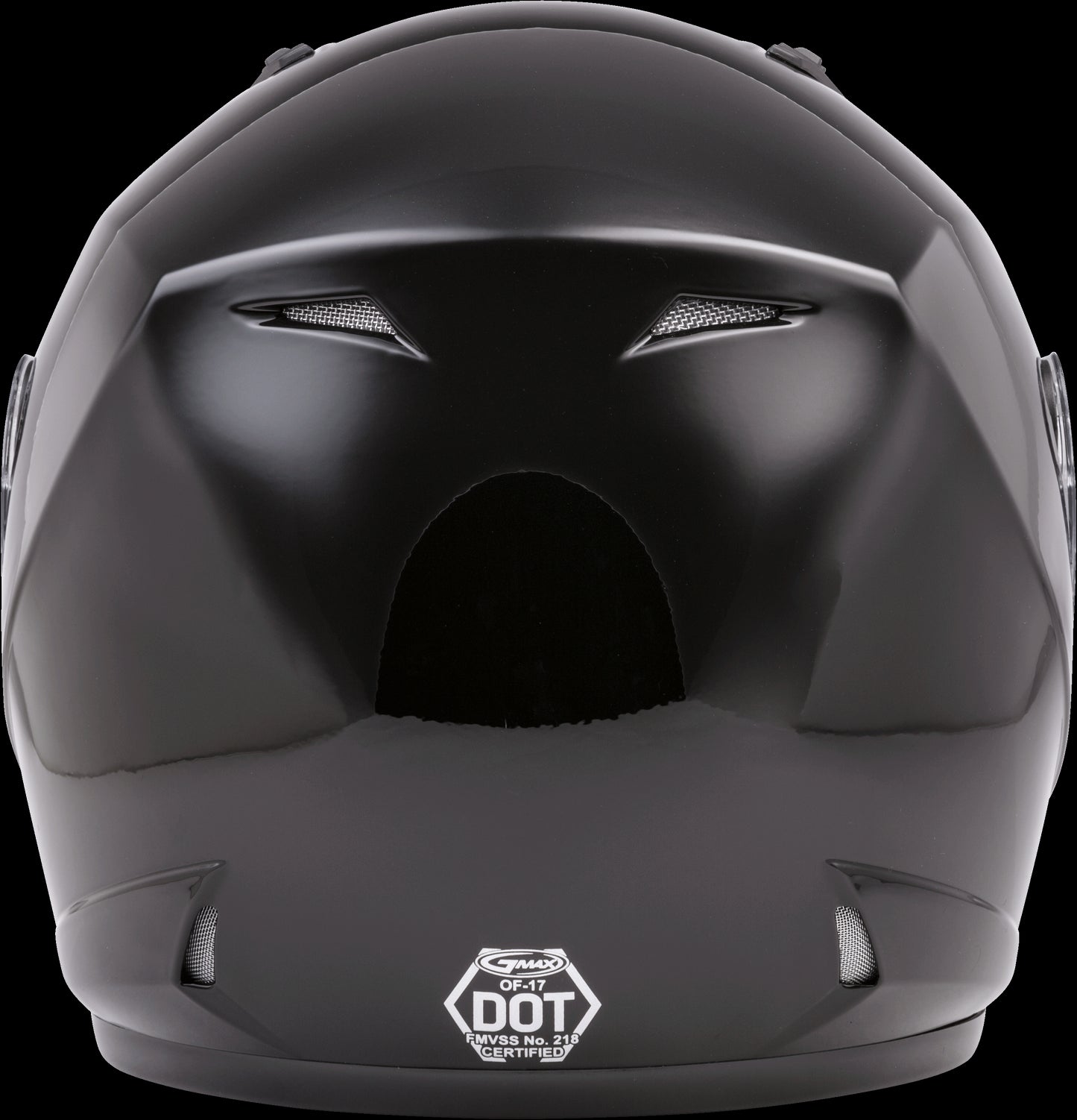 GMAX OF-17 Open-Face Motorcycle Helmet (Black) - Medium