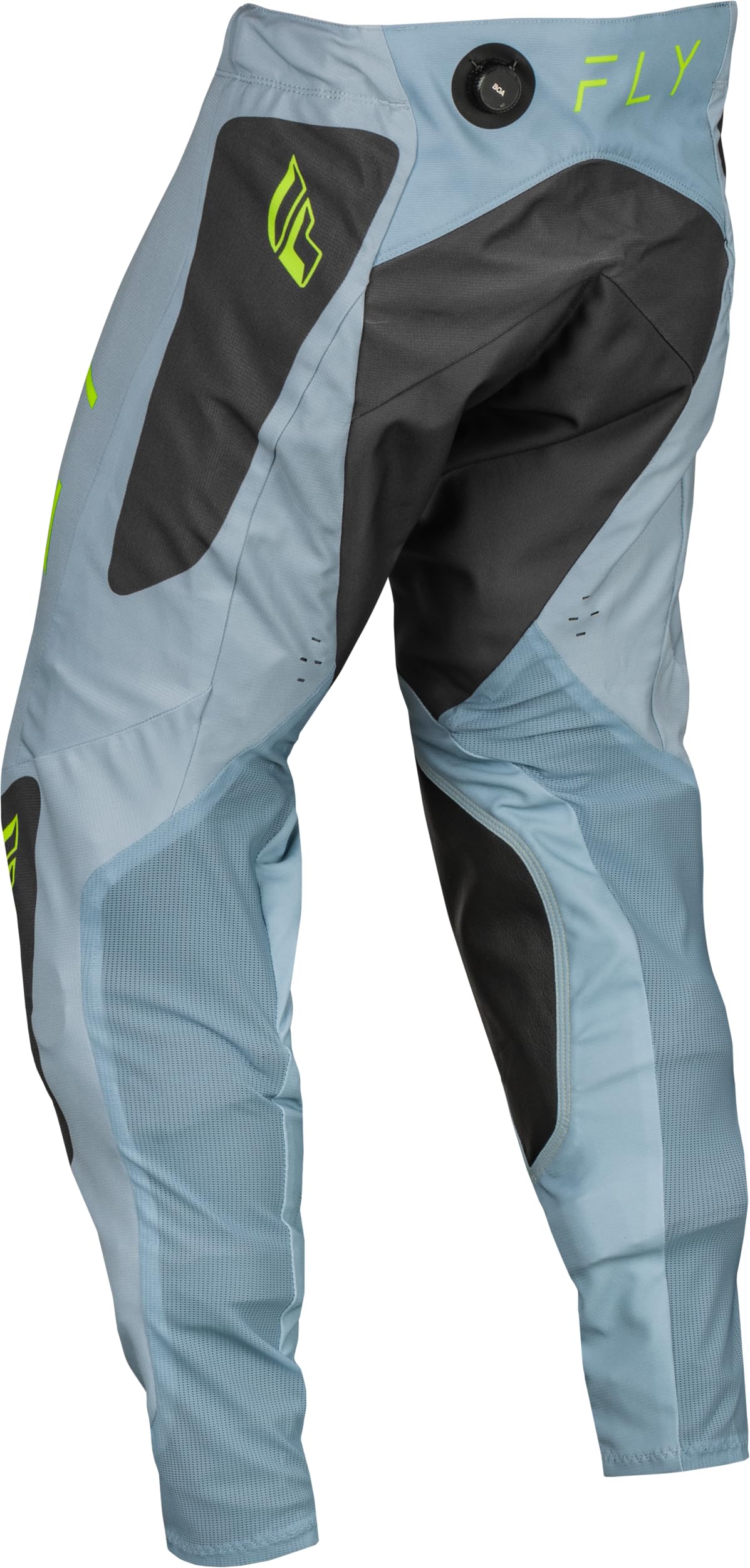 Fly Racing 2024 Adult Evolution DST Pants (Grey/Charcoal/Neon Green) Size 34