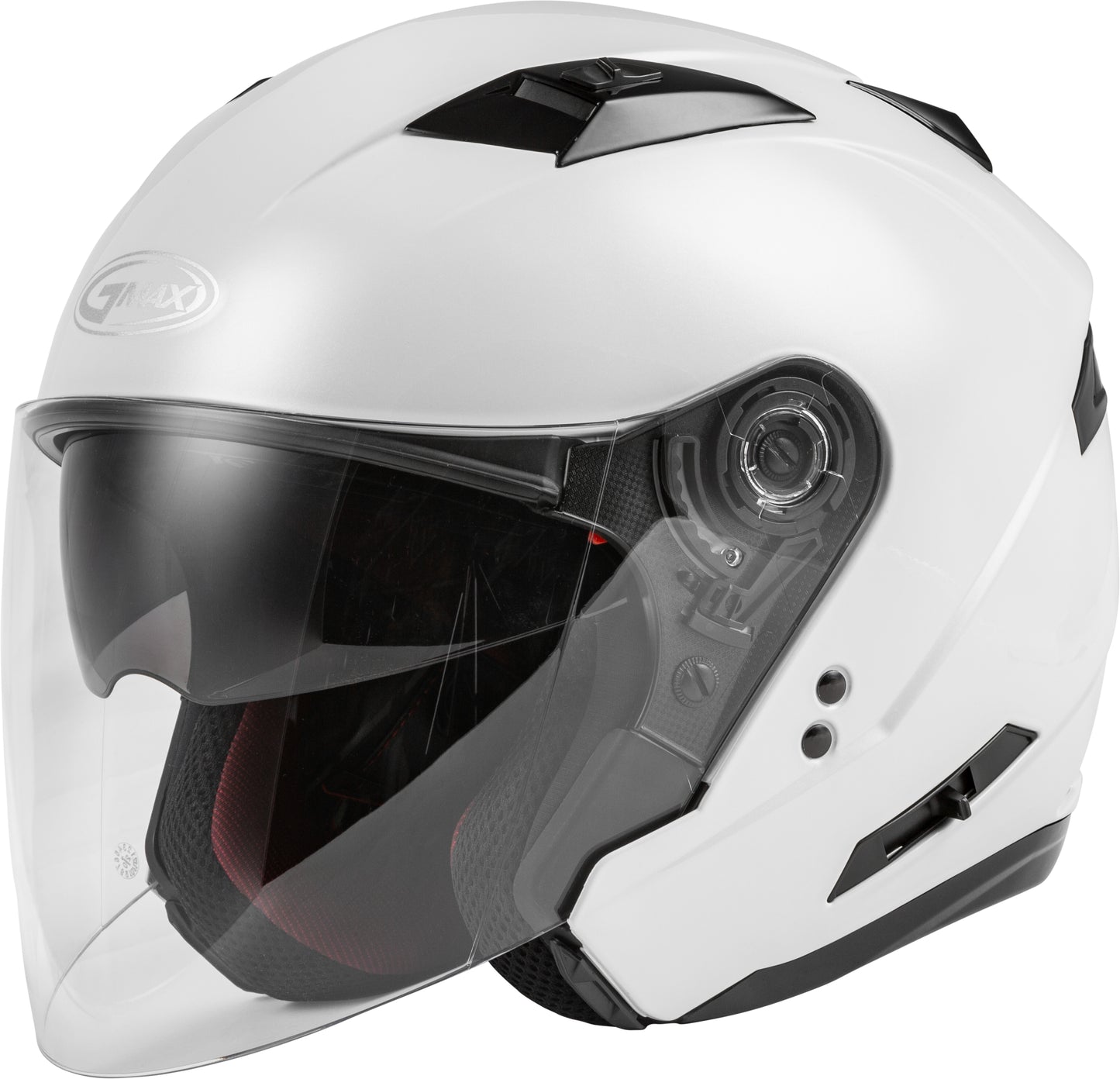 GMAX OF-77 Open-Face Motorcycle Helmet (Pearl White) - XXL