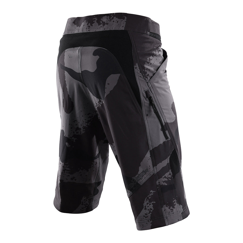 Troy Lee Designs Men's MTB Enduro Ruckus Shorts w/ Liner (Brit Camo Black)