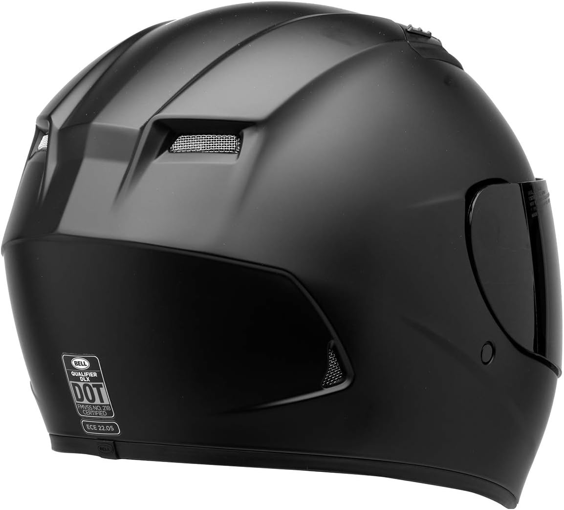 Bell Qualifier DLX Full-Face Helmet (Blackout Matte Black) - XL