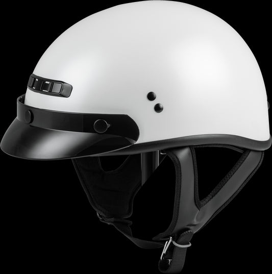 GMAX GM-35 Full Dressed Half-Helmet (Pearl White) - XXL