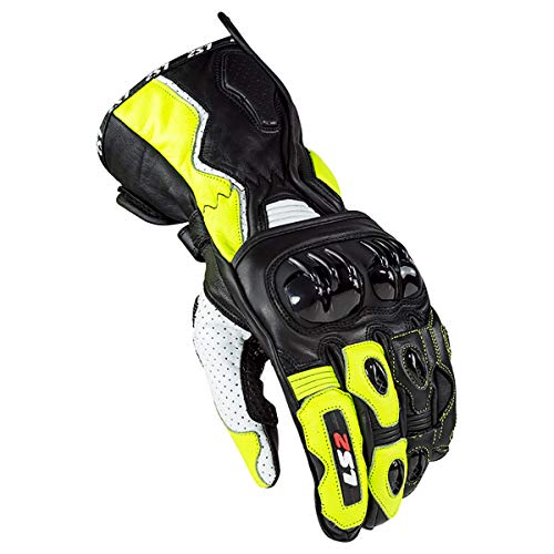 Swift Man's Racing Glove Black Hi-Vis Yellow 3XL