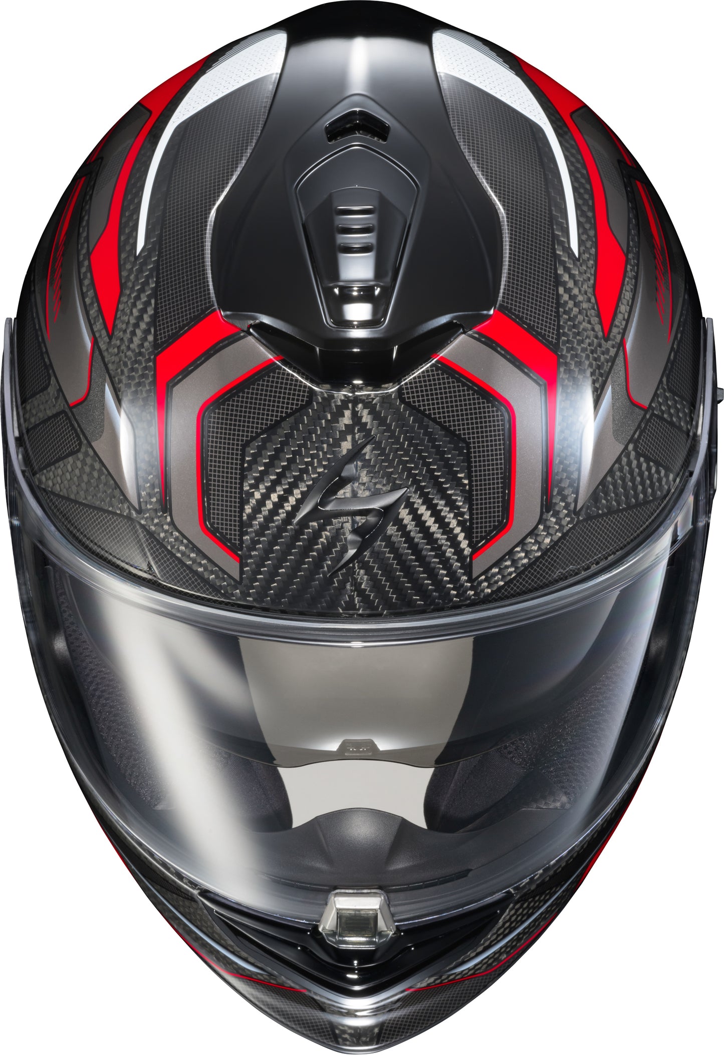 Exo St1400 Evo Carbon Helmet Hex Gloss Red Xl