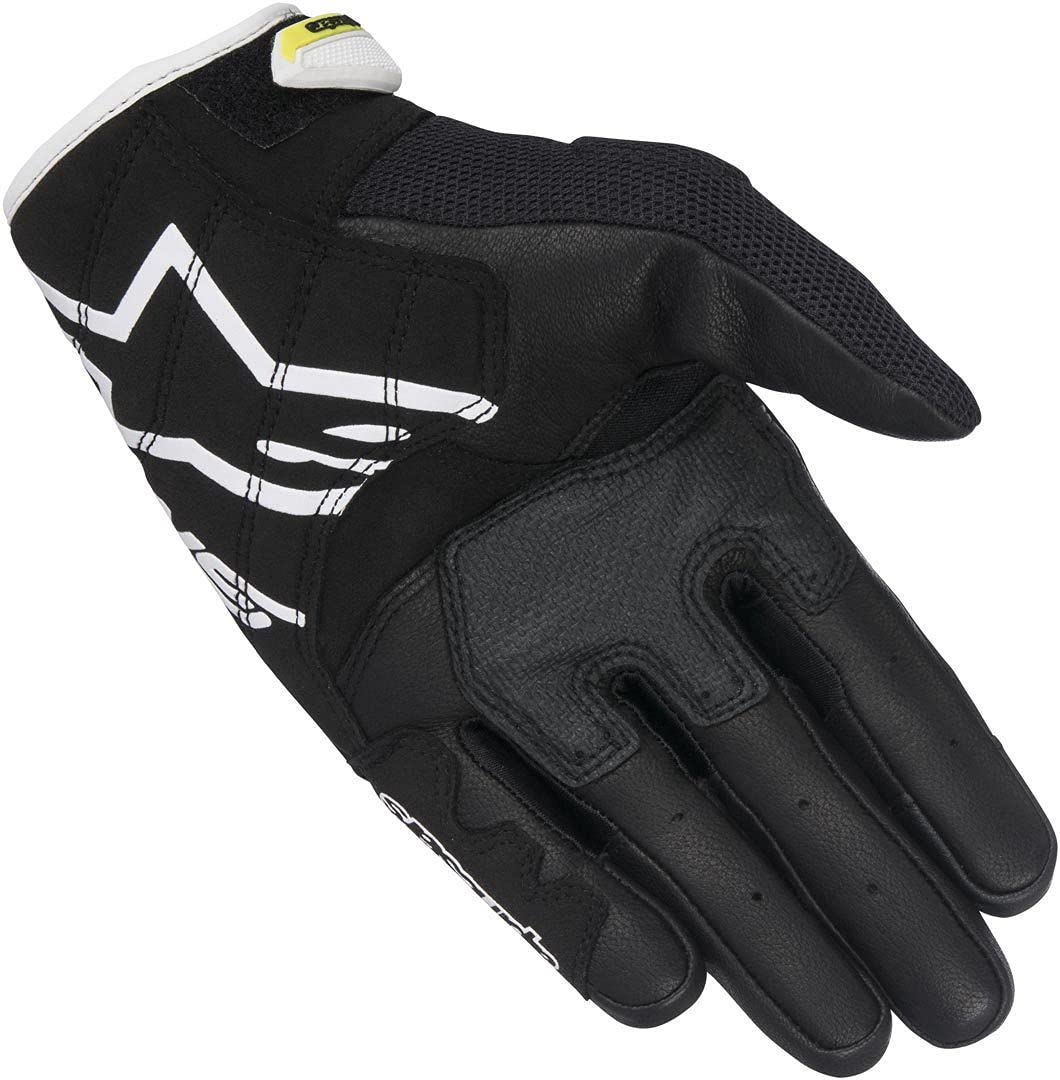 Alpinestars SMX-2 Air Carbon V2 Gloves (Black / White / Yellow)