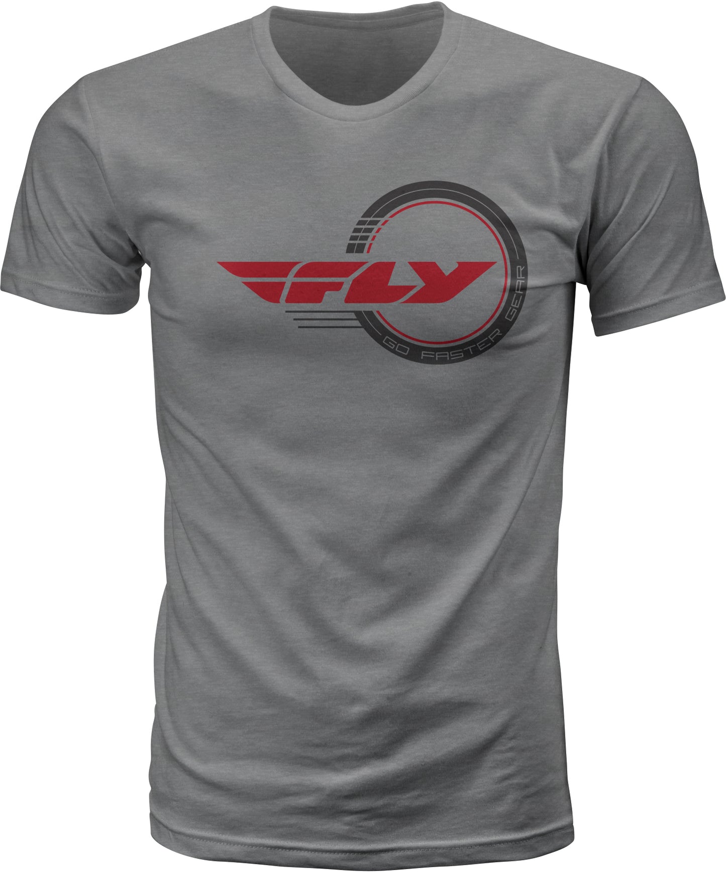 Fly Racing Adult Standard Issue Tee (Grey Heather) - 3XL