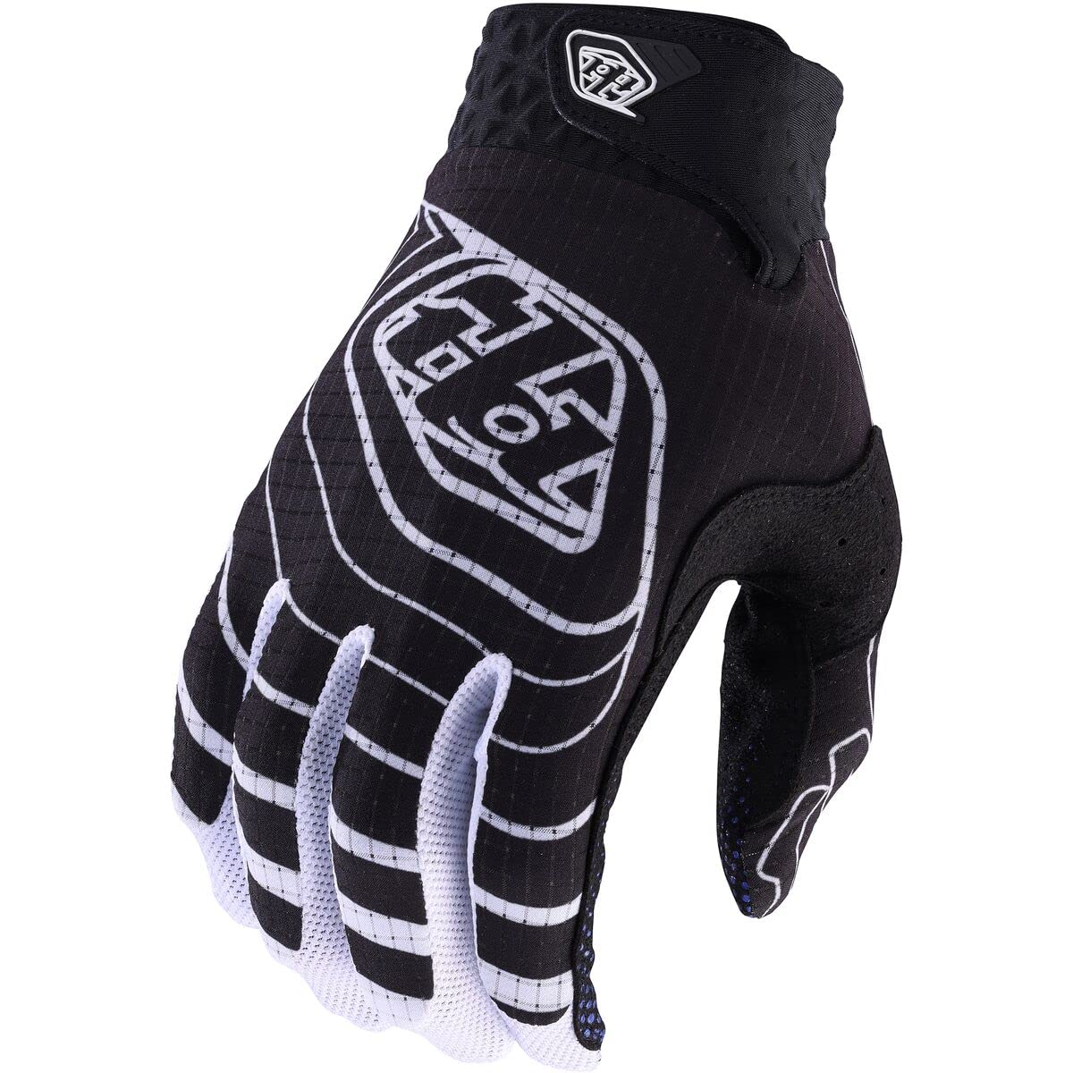 Troy Lee Designs 2023 Youth Air Gloves - Richter (X-Small) (Black/Blue)