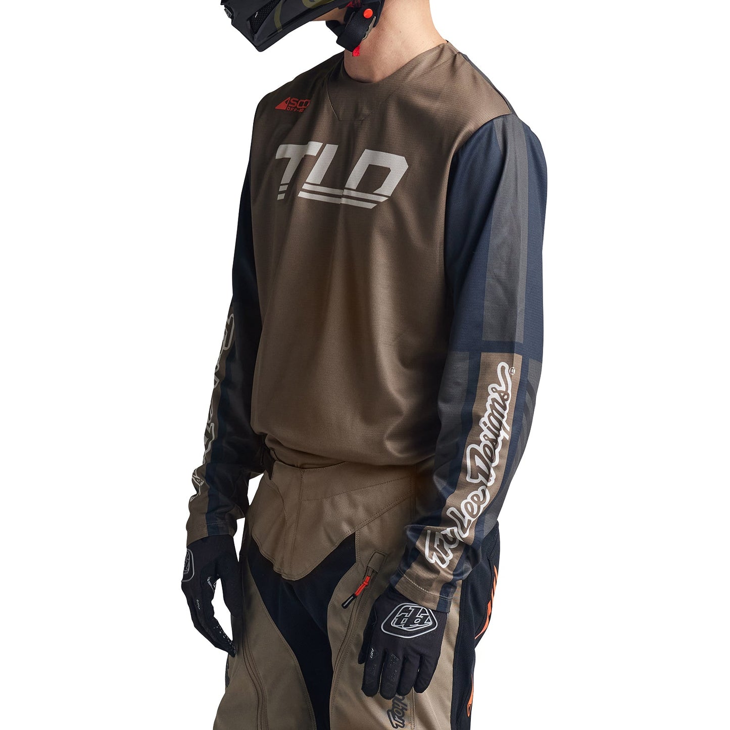 Troy Lee Designs Men's Scout GP Jersey (Recon) - Gravel/Beetle