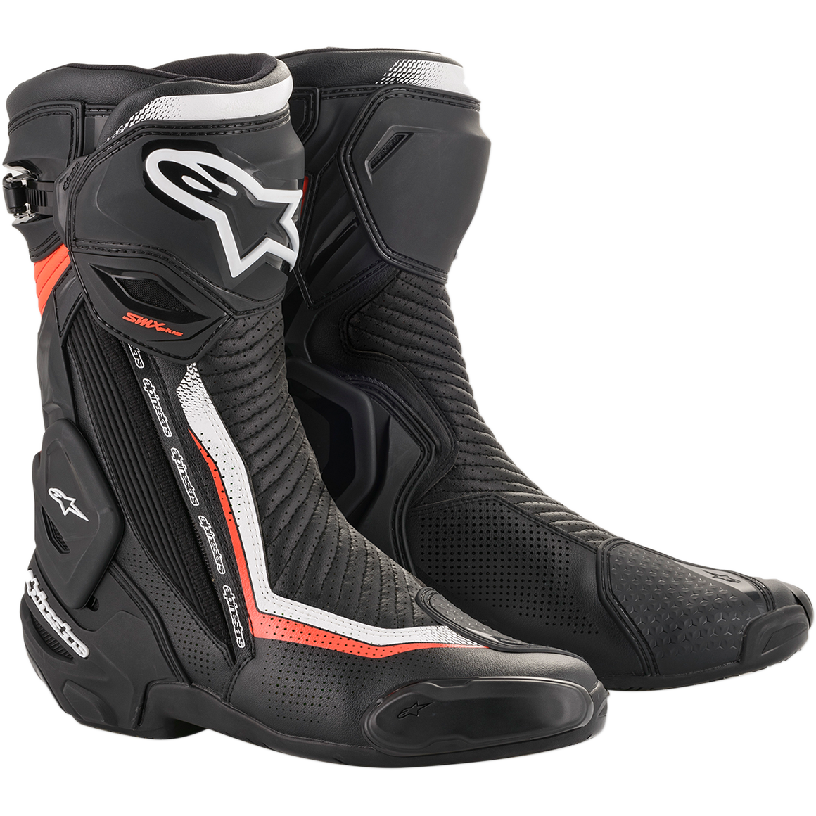 Alpinestars SMX Plus V2 Vented Boots (Black / White / Red)