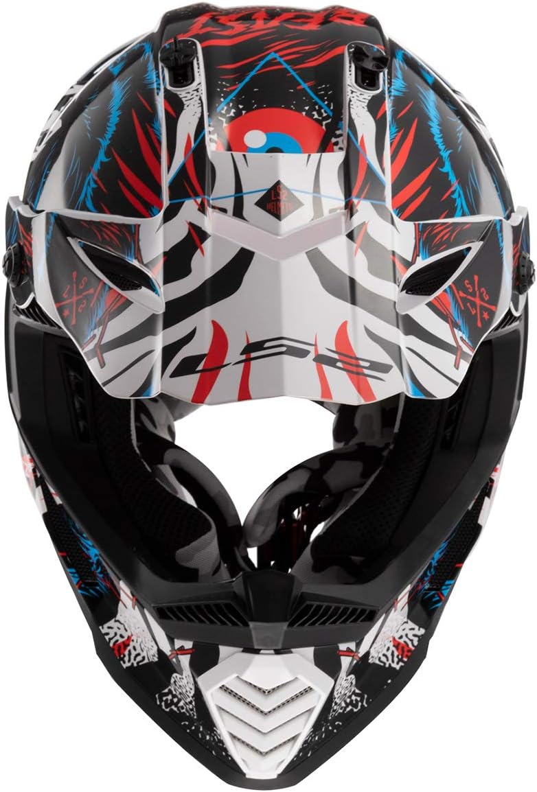 LS2 Gate Youth Beast Full Face Helmet (Black)