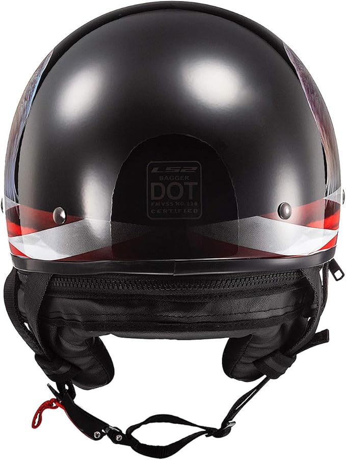 LS2 Bagger Motorcycle Half Helmet (Murica)