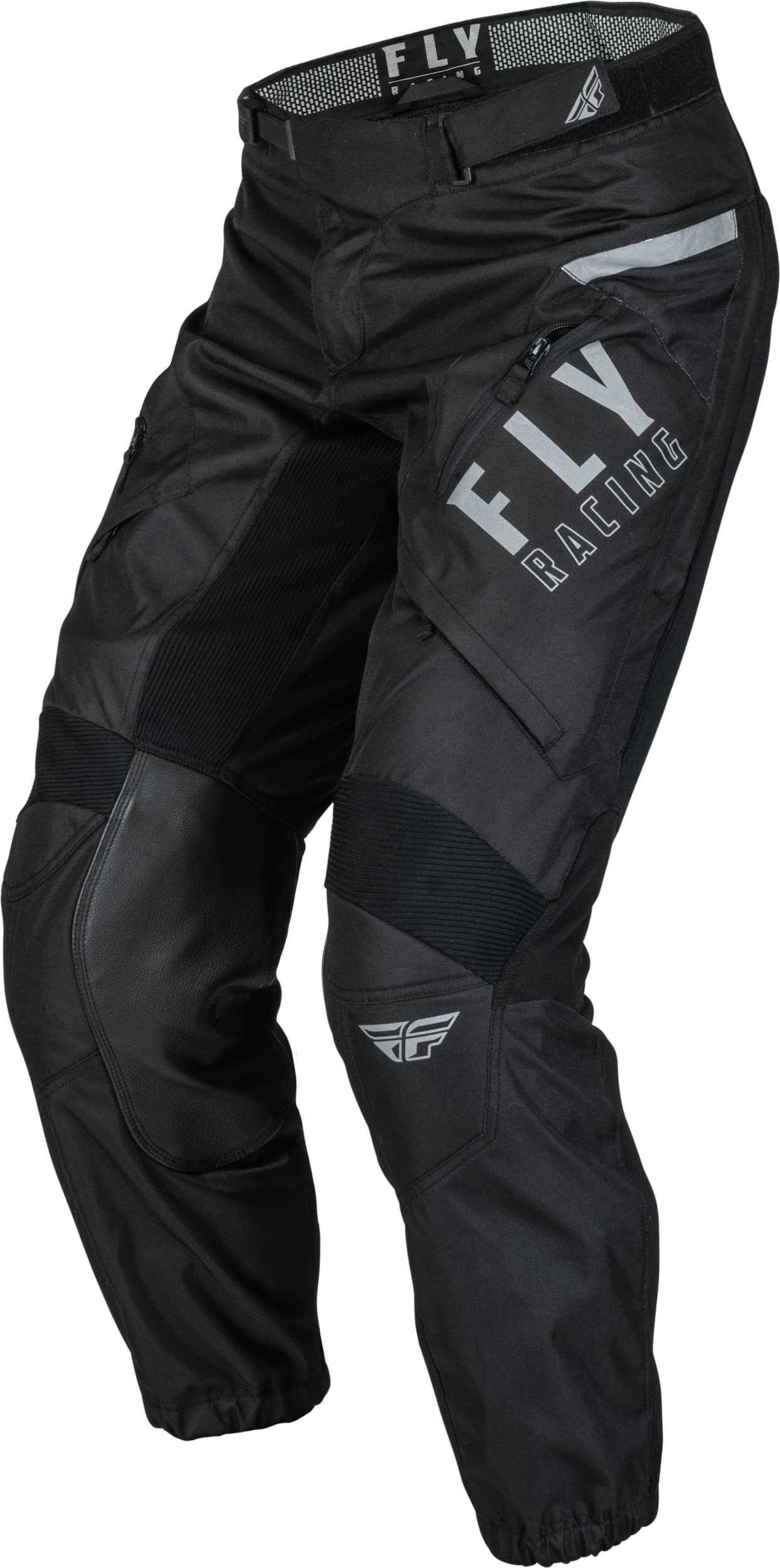 Fly Racing Adult Patrol Pants (Black / White) Size 30