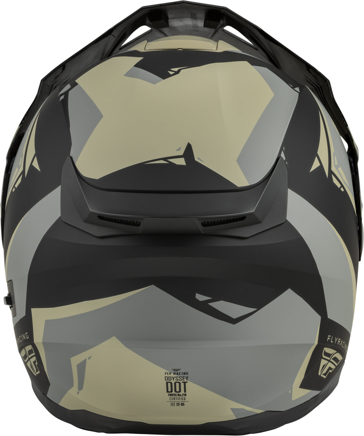 Fly Racing Odyssey Summit Helmet (Matte Tan / Black / Grey) - Small