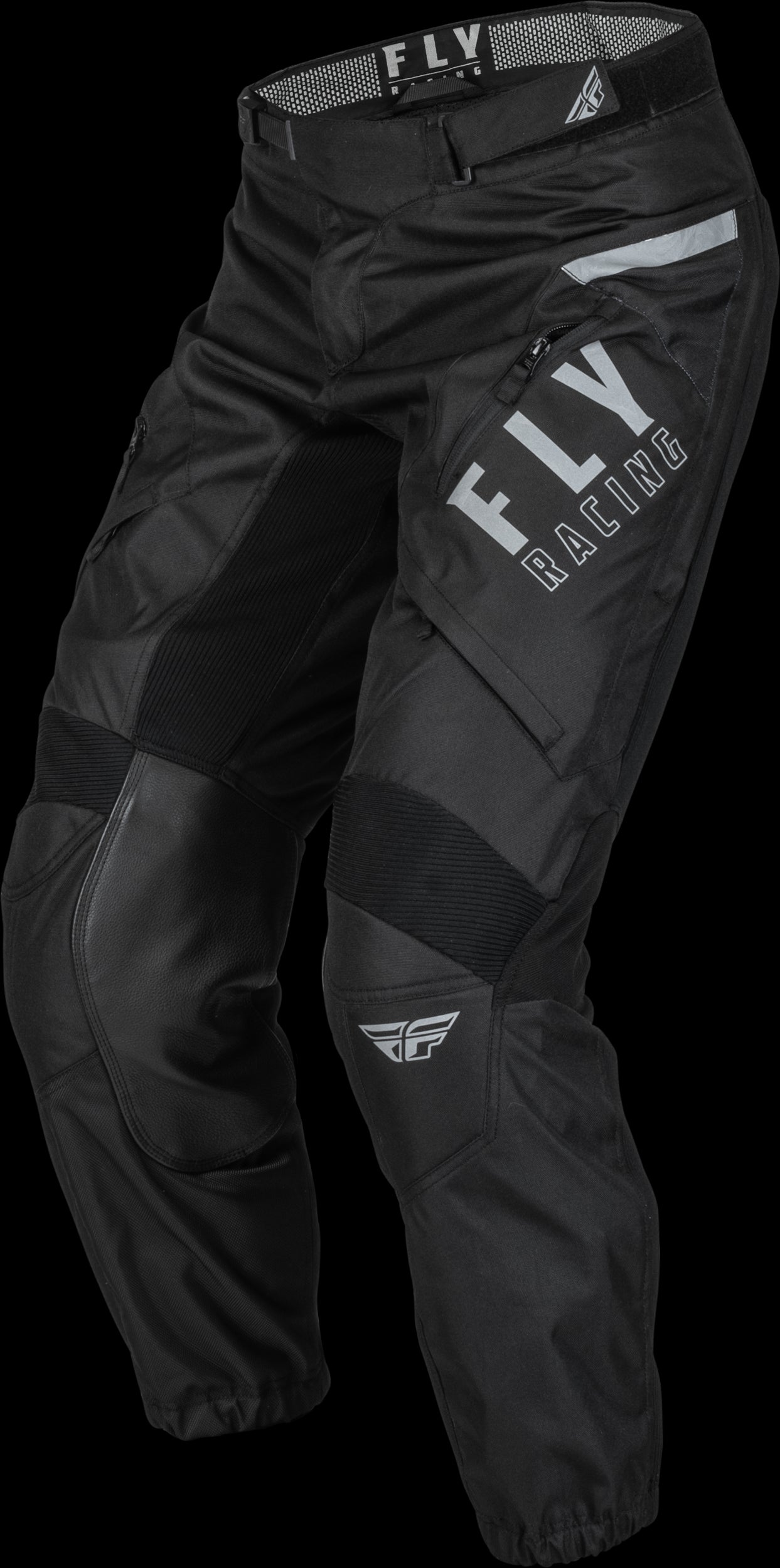 Fly Racing Adult Patrol Pants (Black / White) Size 30