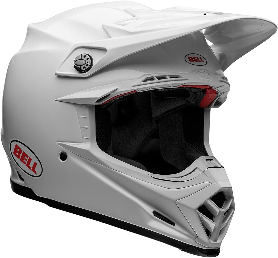 Bell Moto-9S Flex Helmets (Gloss White)