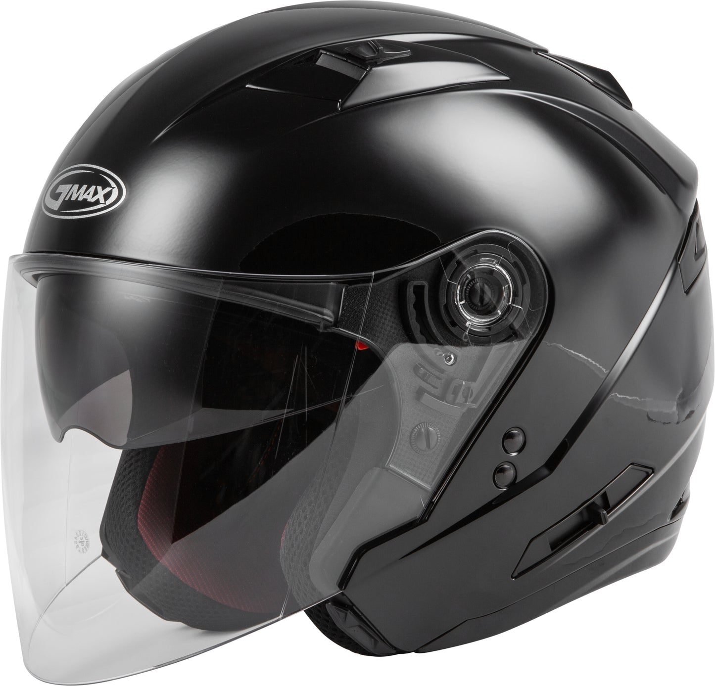 GMAX OF-77 Open-Face Motorcycle Helmet (Matte Black) - XS