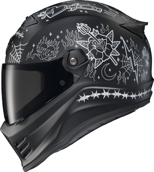 Covert Fx Full Face Helmet The Litas 2 Black Sm