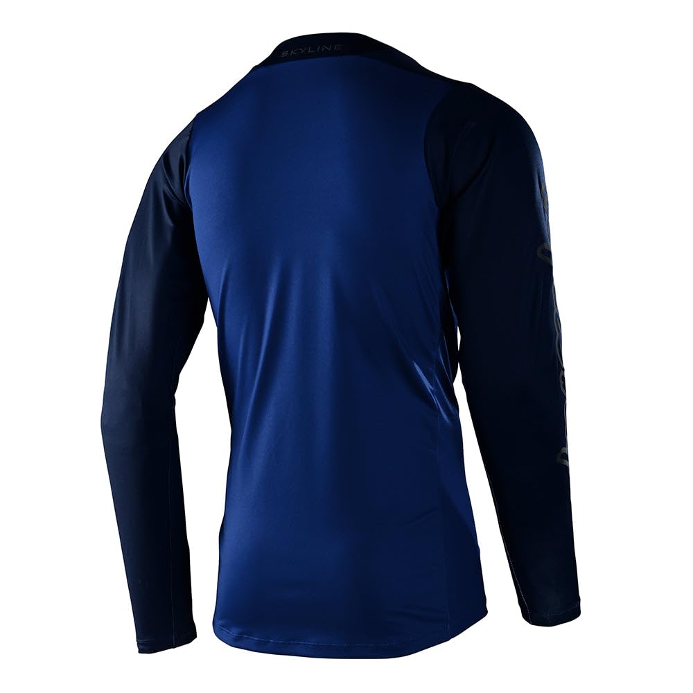 Troy Lee Designs Men's Skyline Long-Sleeve Chill Jersey (True Blue) - Small