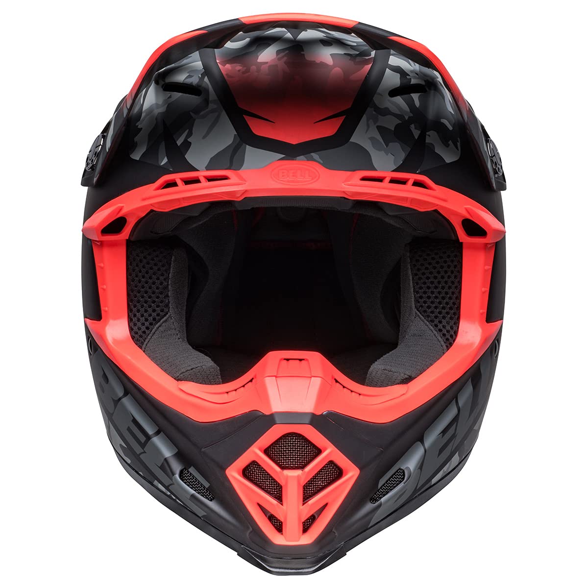 Bell Moto-9 MIPS Dirt Helmet (Venom Matte Black Camo/Infared - Small)