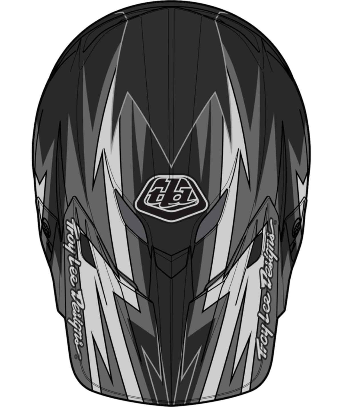 Troy Lee Designs SE5 Carbon MX Helmet (Inferno Black) - 2XL