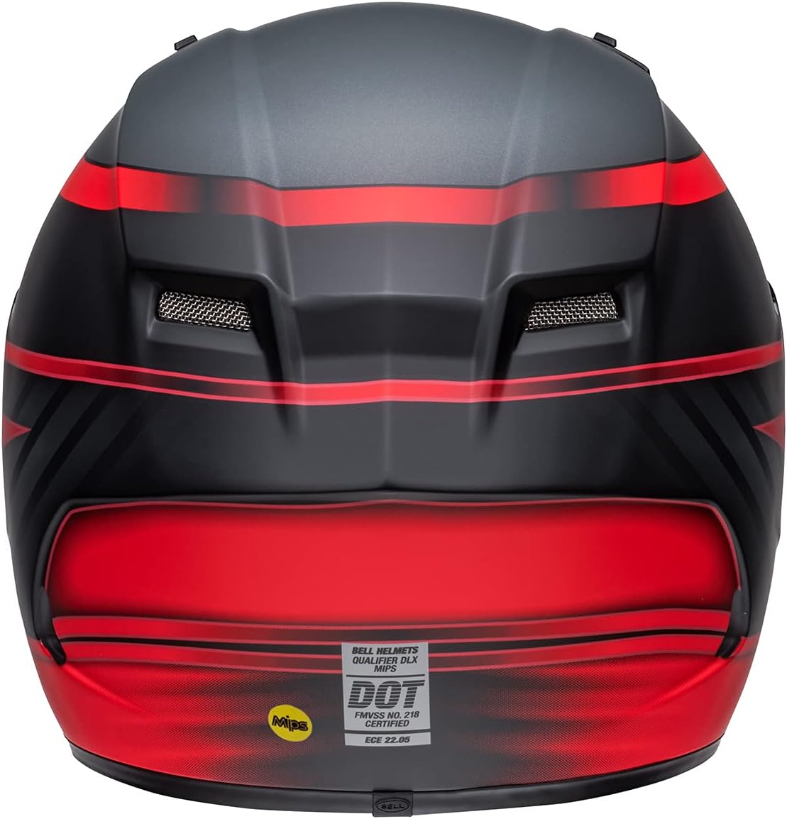 BELL Qualifier DLX MIPS Street Helmet (Raiser Matte Black/Crimson)